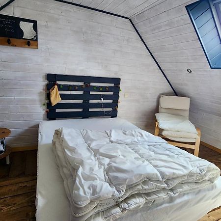 La Petite Maison En Bois Bleue Quiberville Екстер'єр фото